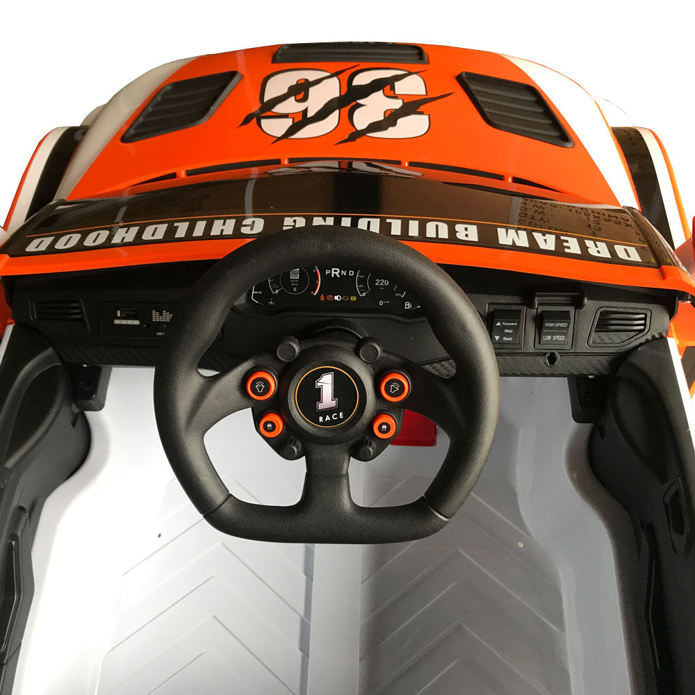 OCIE Кола Акумулаторна 12V SPEED Drifting Function Оранж