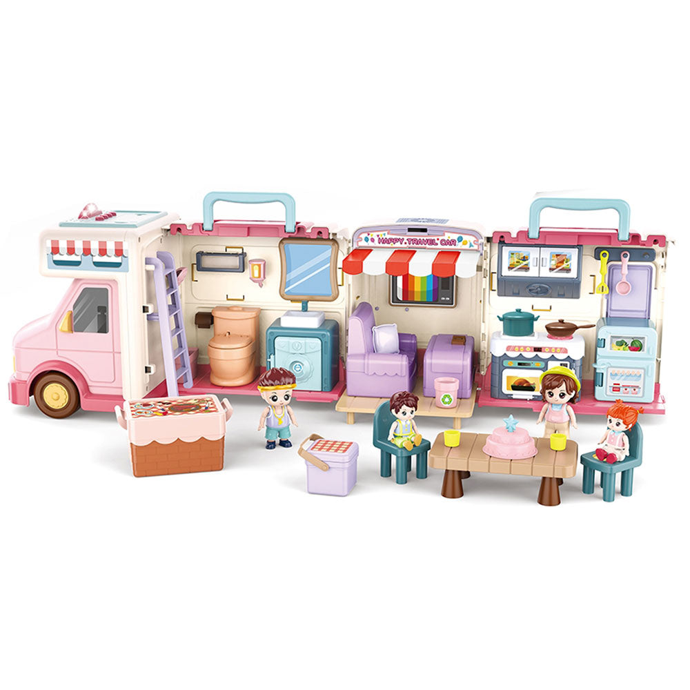 OCIE Touring Car Кемпер с обзавеждане и фигури Perfect Home