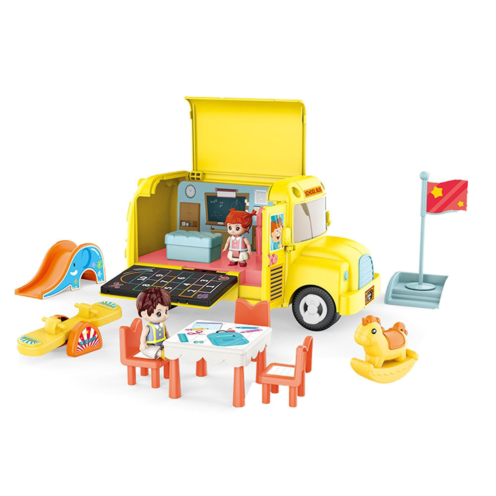 OCIE Touring Car Училищен автобус с мобилна класна стая с фигури Classroom