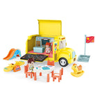OCIE Touring Car Училищен автобус с мобилна класна стая с фигури Classroom