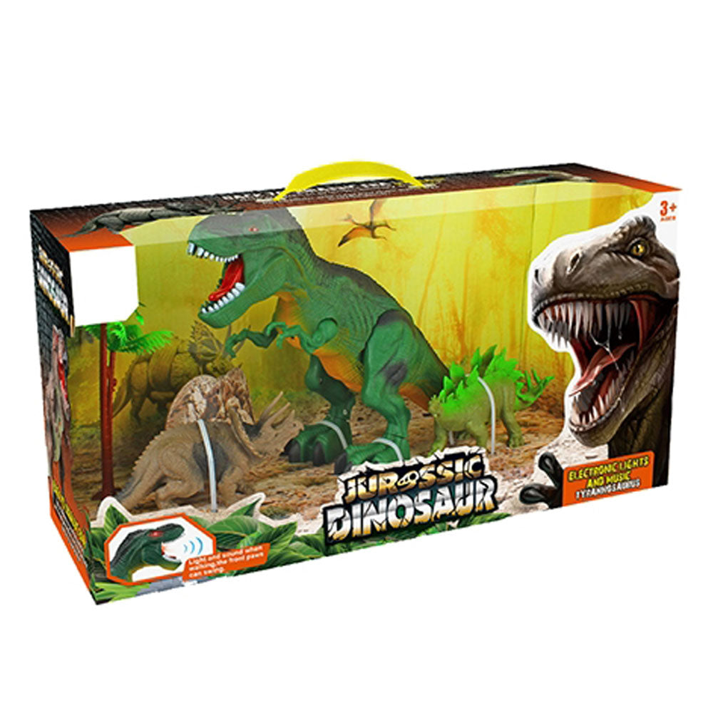 OCIE Ходещ Динозавър с Две Мини Фигури Jurassic Dinosaur