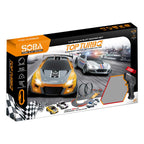 SOBA Slot Top Turbo Състезателна писта - два лупинга, 2 коли и 2 контролера 1:43