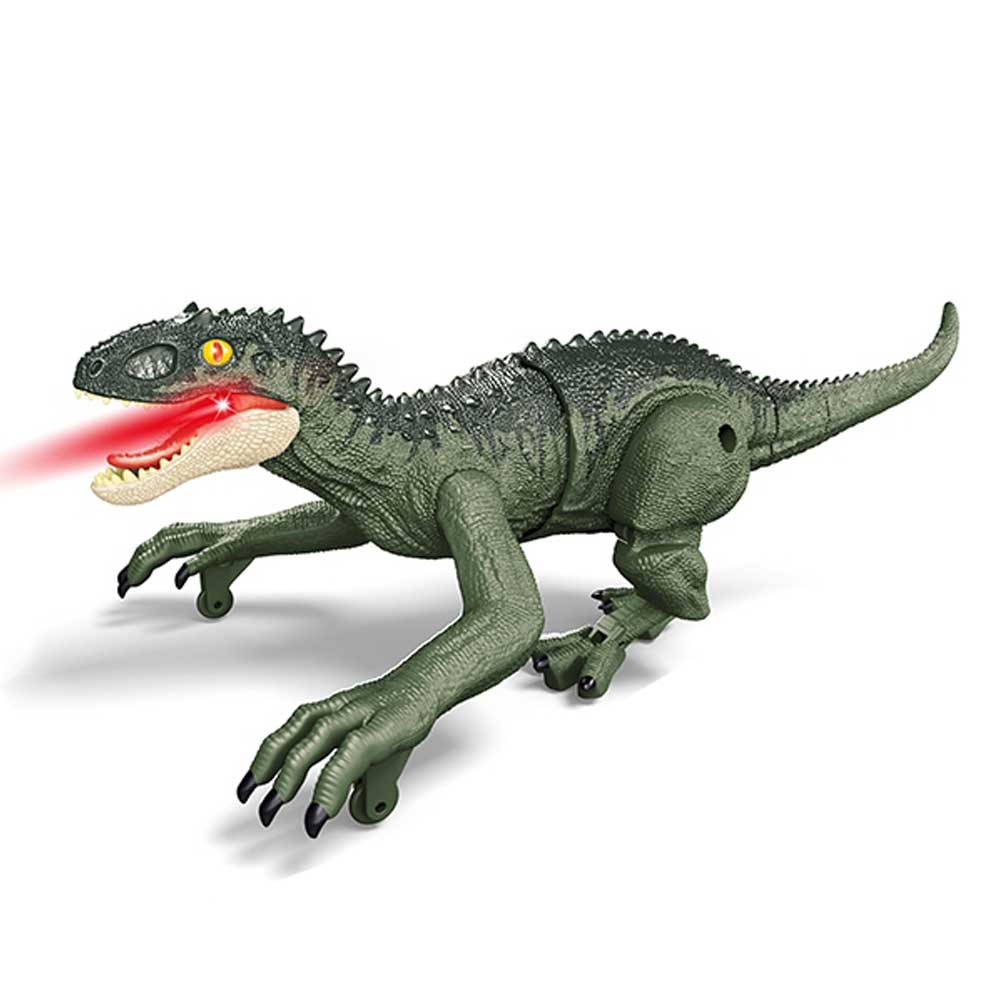 Динозавър INDOMINUS REX ходещ с пара и звук R/C