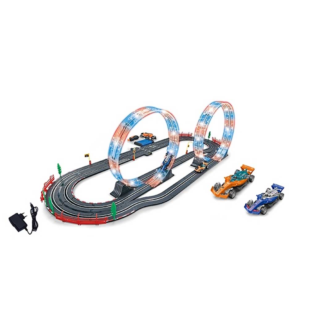 OCIE SOBA Slot Top Turbo Състезателна Писта 2 Коли 560 см.