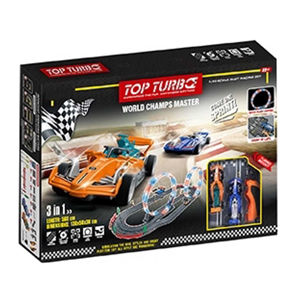 OCIE SOBA Slot Top Turbo Състезателна Писта 2 Коли 560 см.