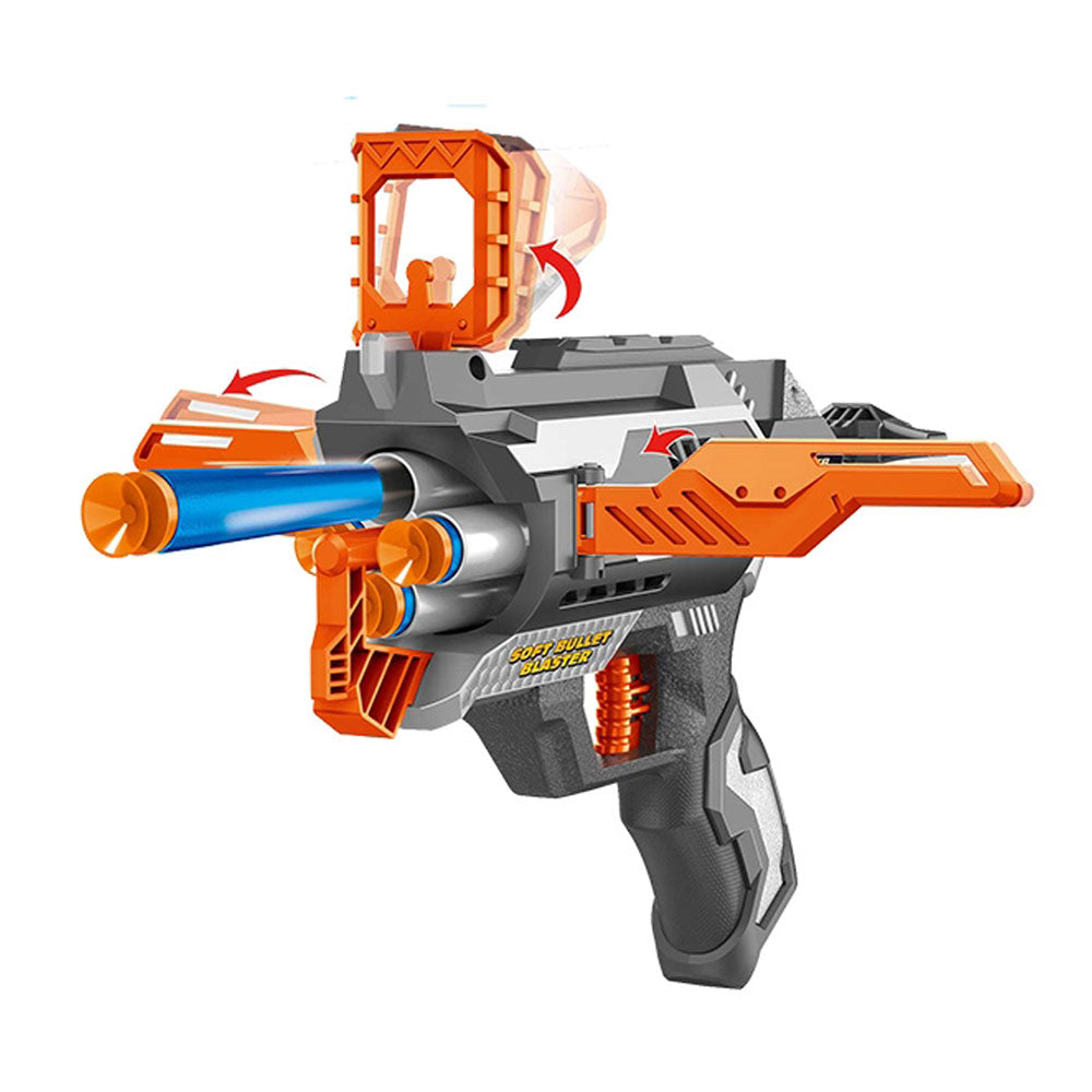 OCIE BLASTER SHOTS Бластер с 12 меки стрели и боен диск