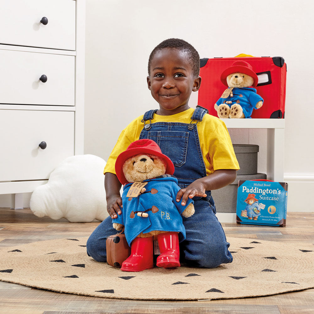 Paddington Плюшеното мече Падингтън с ботуши и куфар