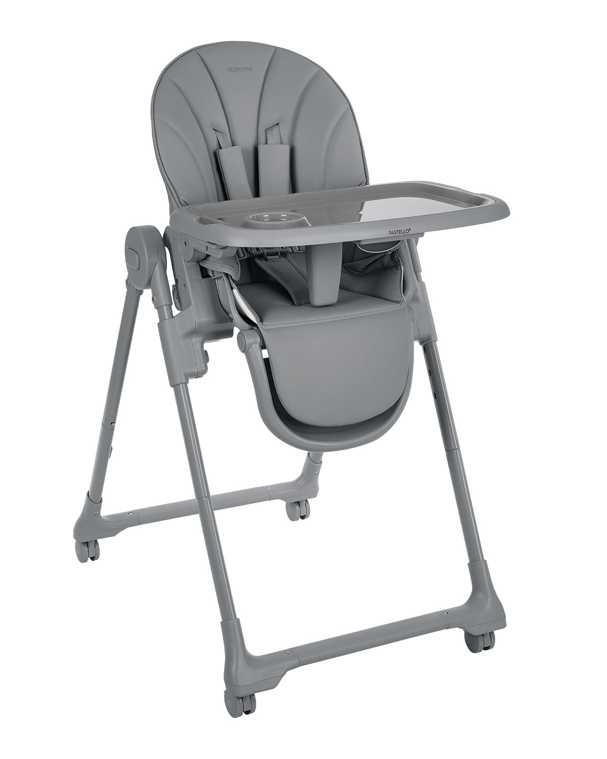 KikkaBoo Стол за хранене Pastello 3 Grey