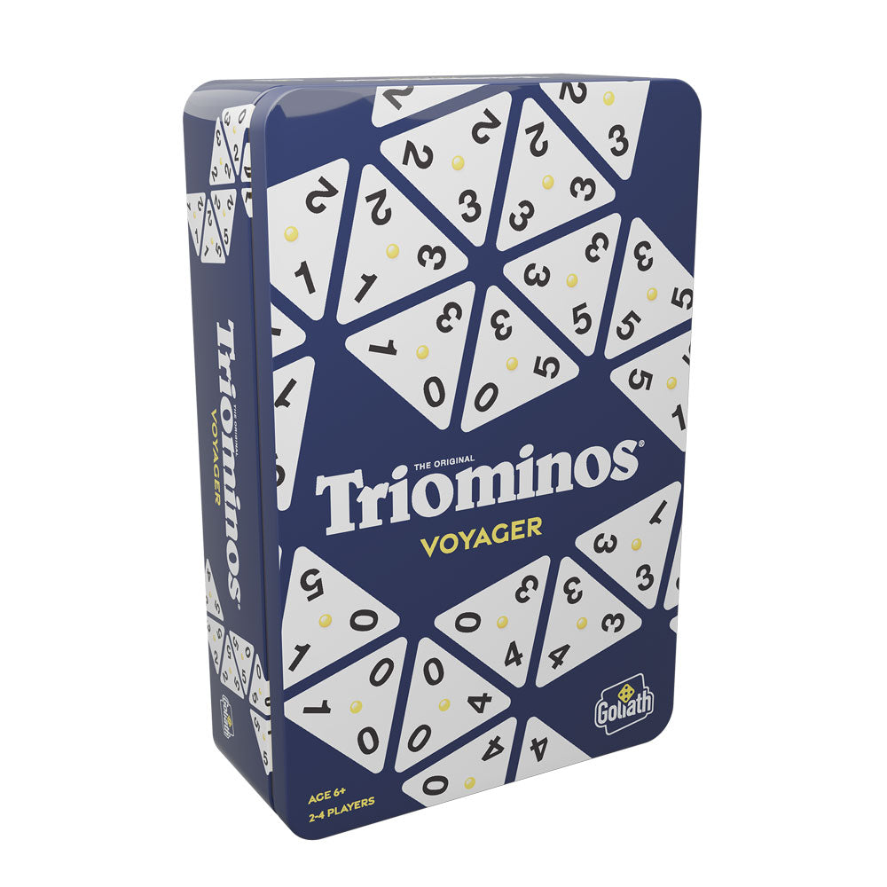 Goliath Игра Triominos за път в метална кутия