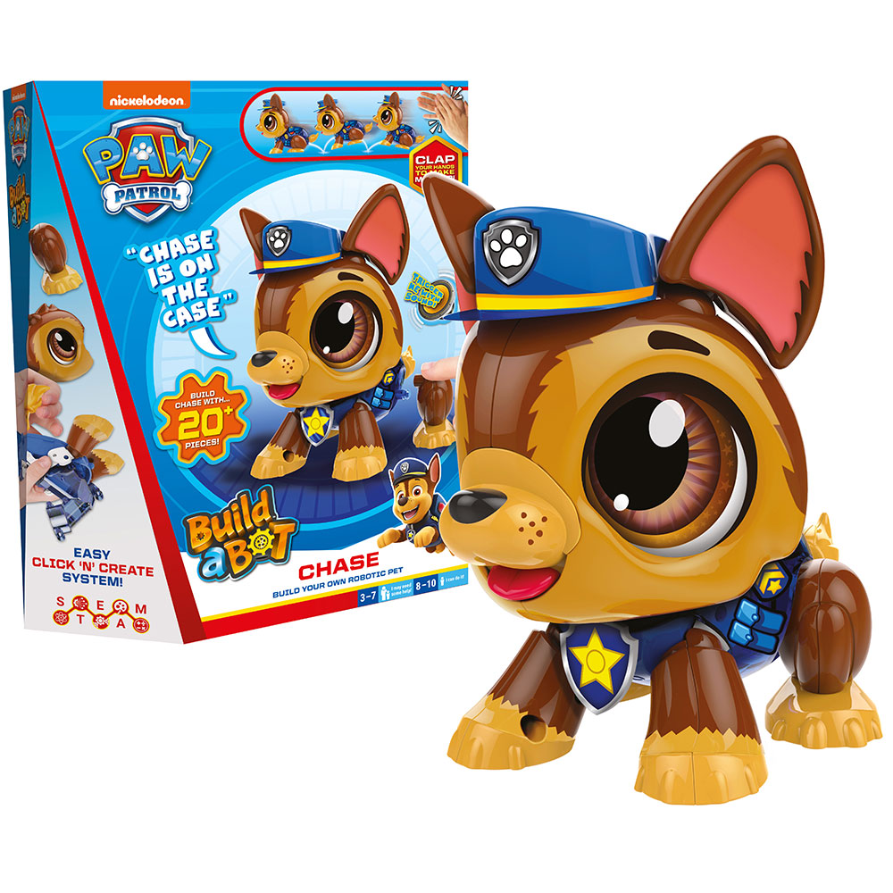 BUILD A BOT Paw Patrol Куче робот за сглобяване Чейс