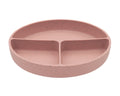KikkaBoo Чиния с отделения и вакуумно дъно Platinum Silicone Blush
