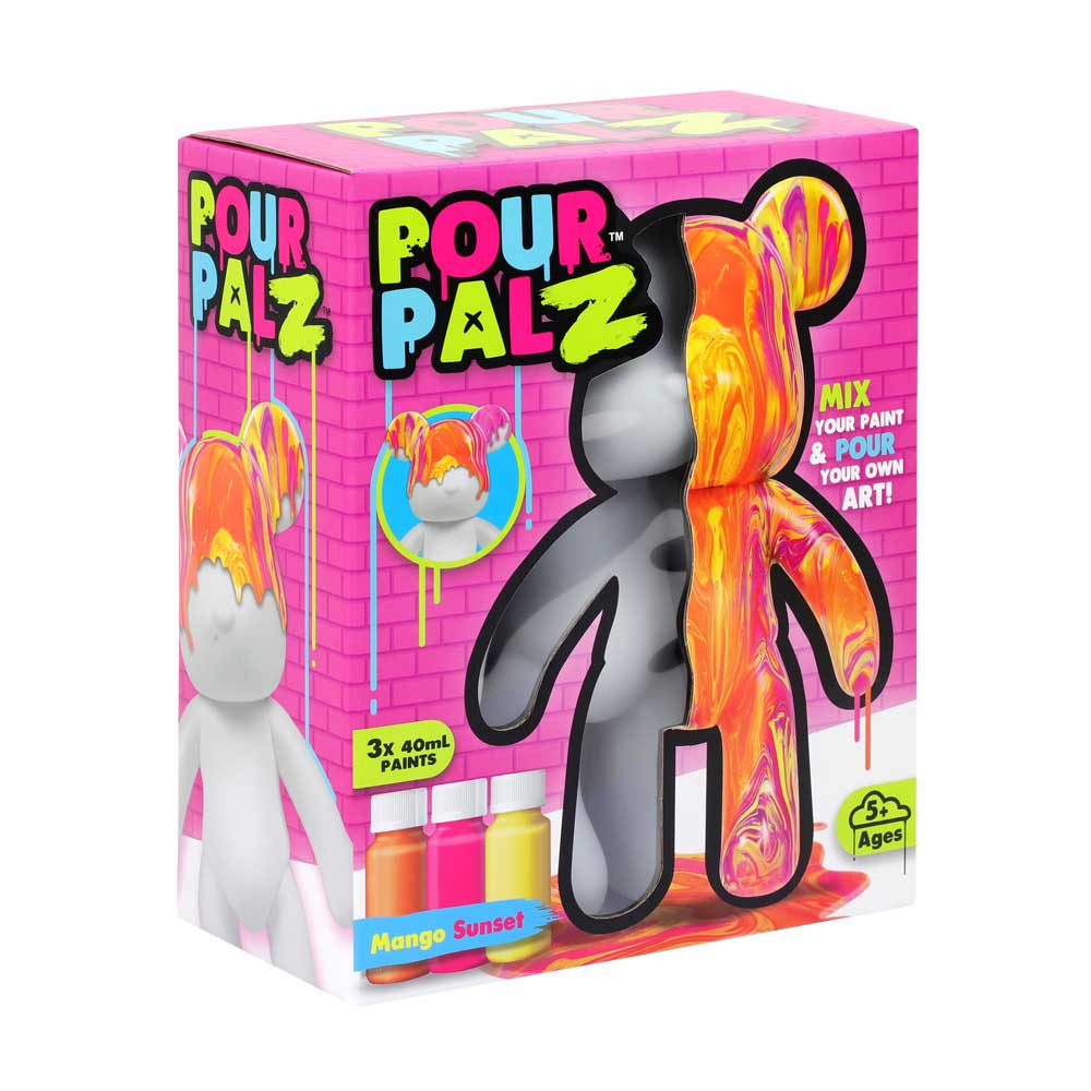 POUR PALZ Мече за оцветяване Mango Sunset