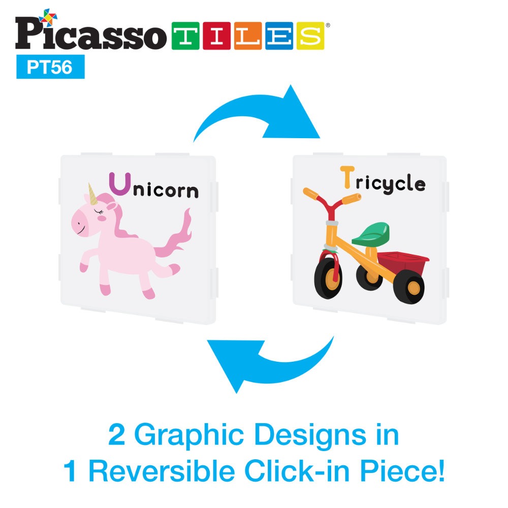 Picasso Магнитен Конструктор Learn and Play 56 части