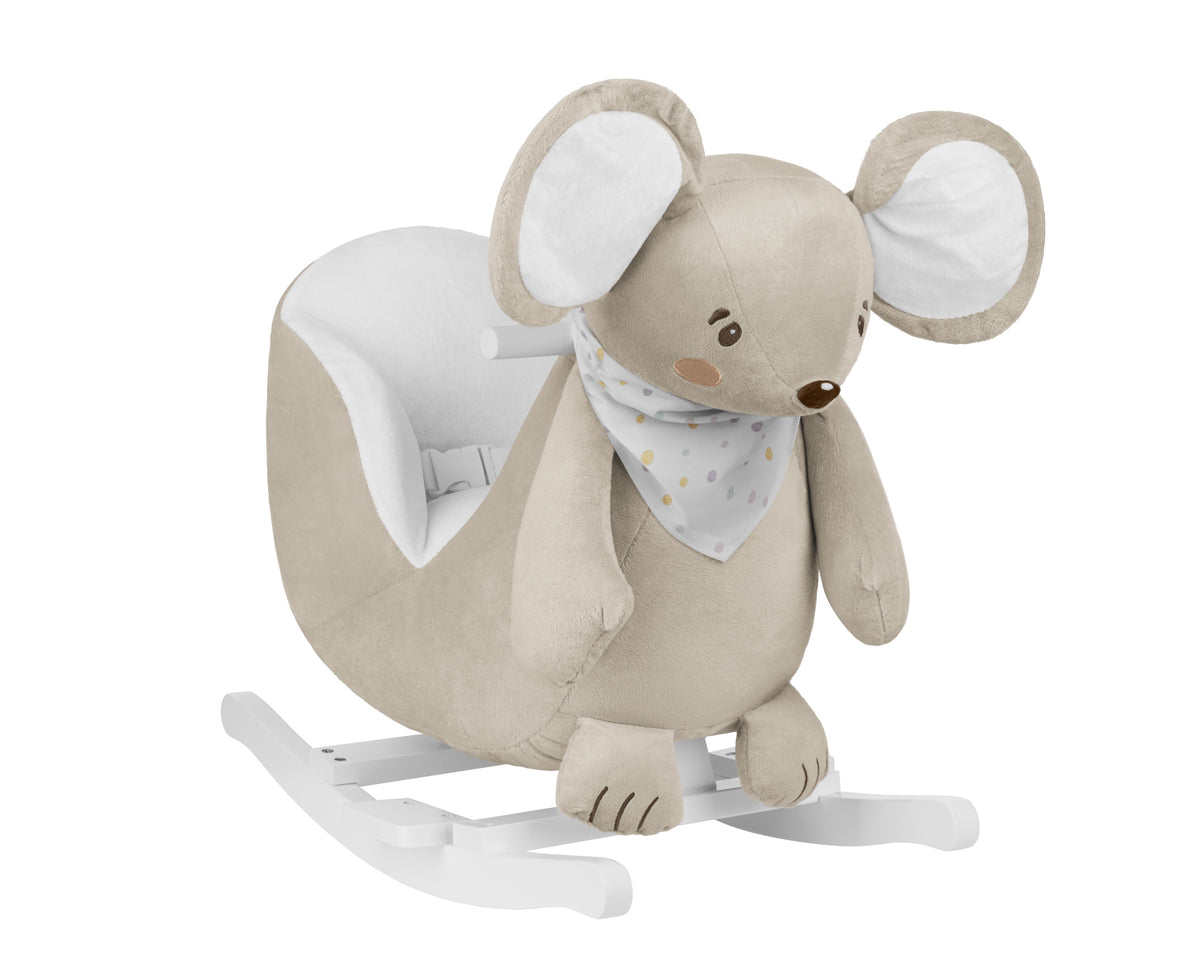 KikkaBoo Люлееща играчка със седалка Mouse