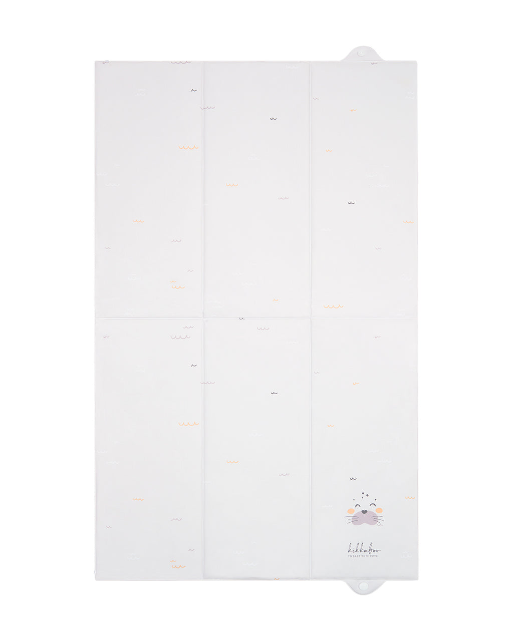 KikkaBoo Сгъваема PVC подложка за повиване 50x80 см Seally Me