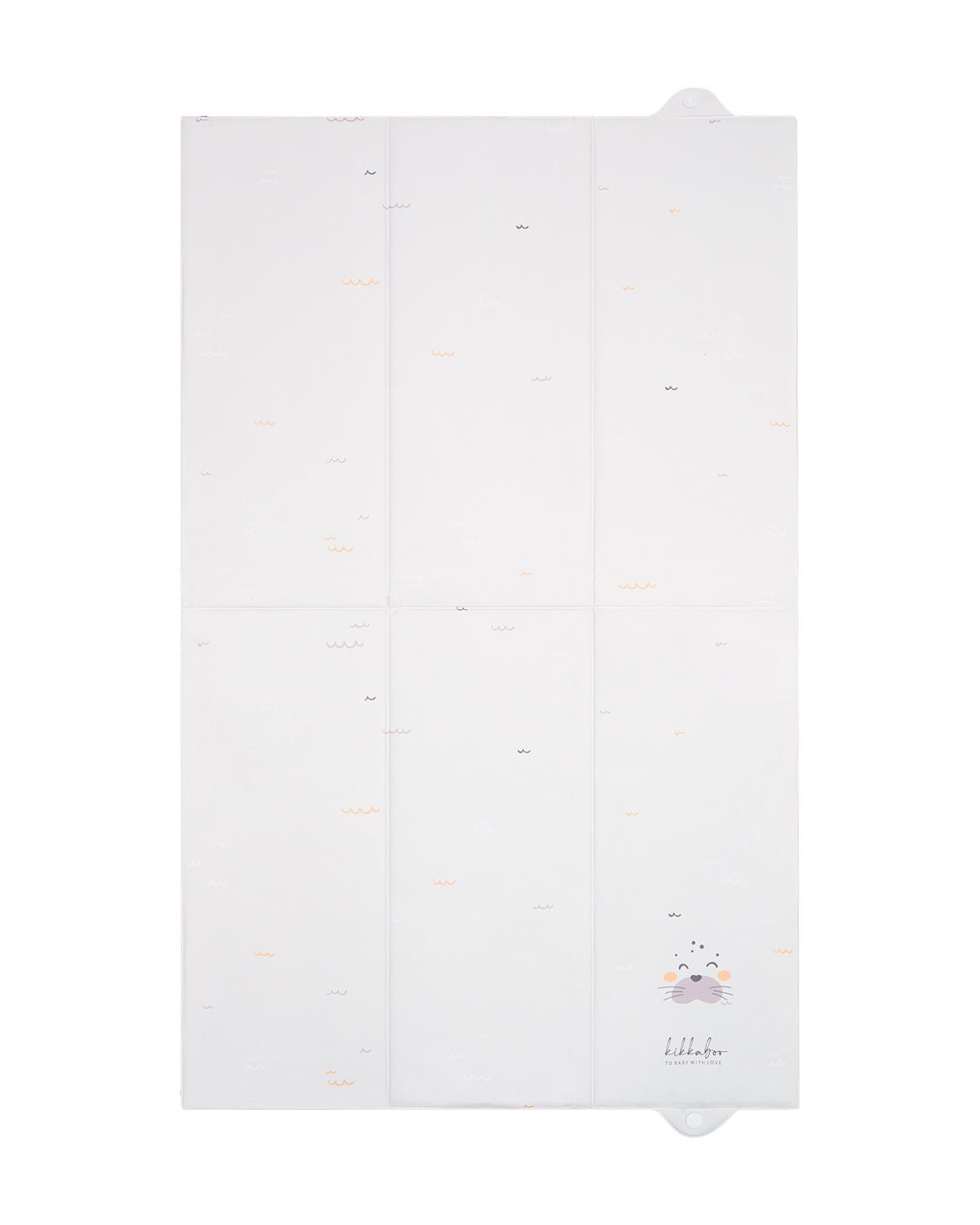 KikkaBoo Сгъваема PVC подложка за повиване 50x80 см Seally Me