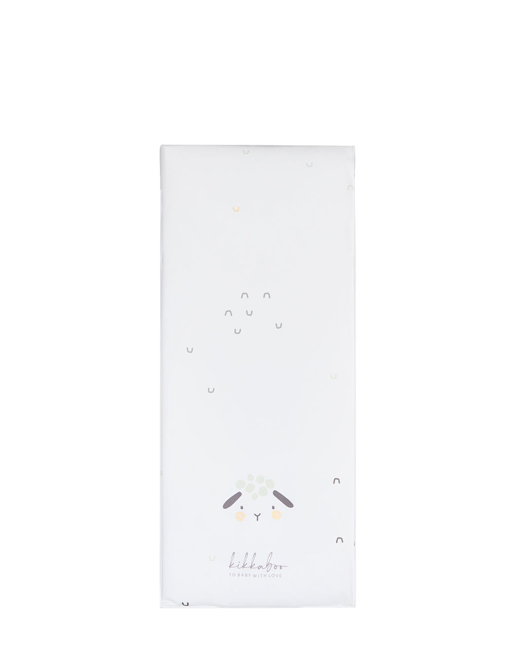 KikkaBoo Сгъваема PVC подложка за повиване 50x80 см Sleepy Sheep