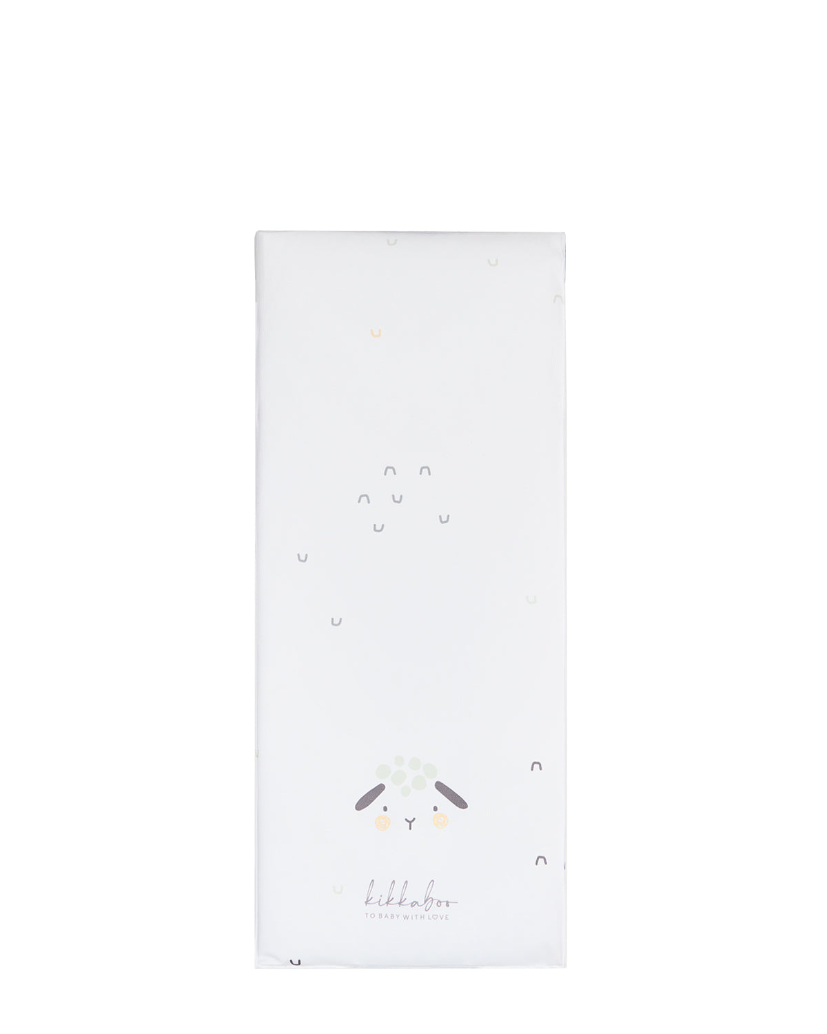 KikkaBoo Сгъваема PVC подложка за повиване 50x80 см Sleepy Sheep