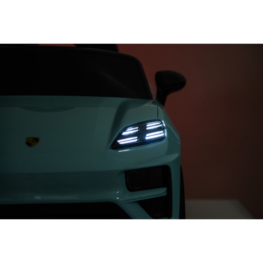 OCIE Кола Акумулаторна 12V PORSCHE MACAN с родителски контрол 108x63x52 Синьо