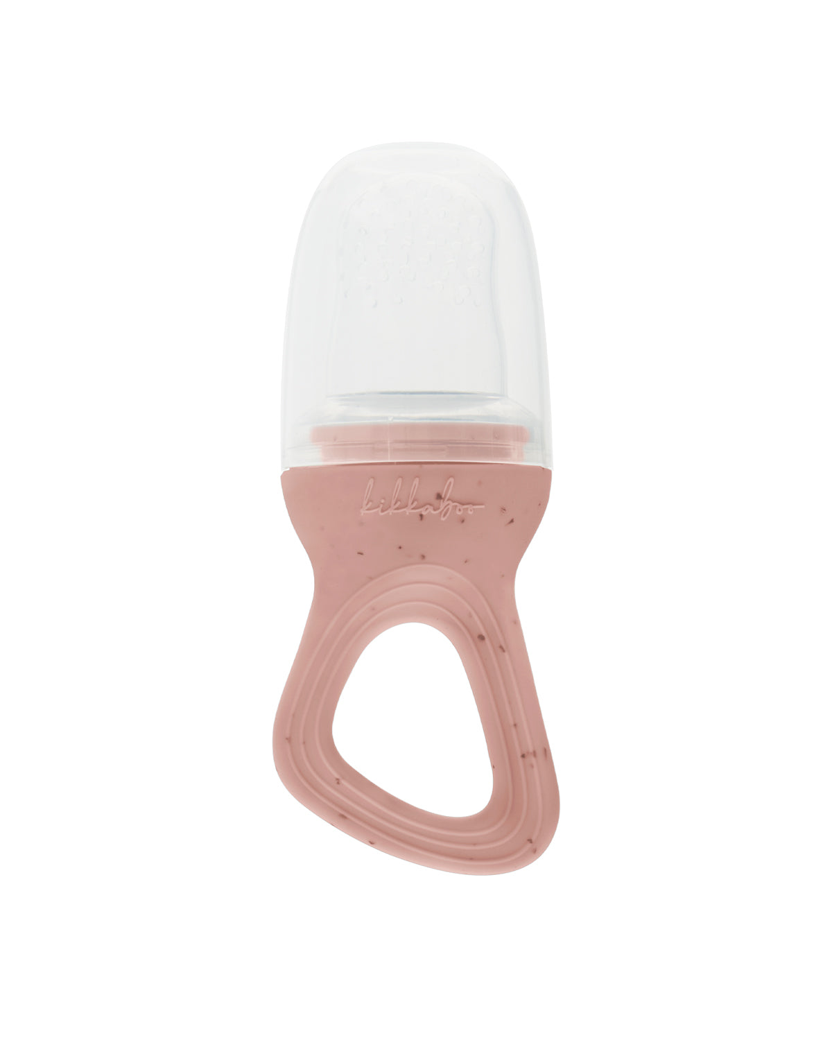 KikkaBoo Биберон за мека храна Platinum Silicone Blush