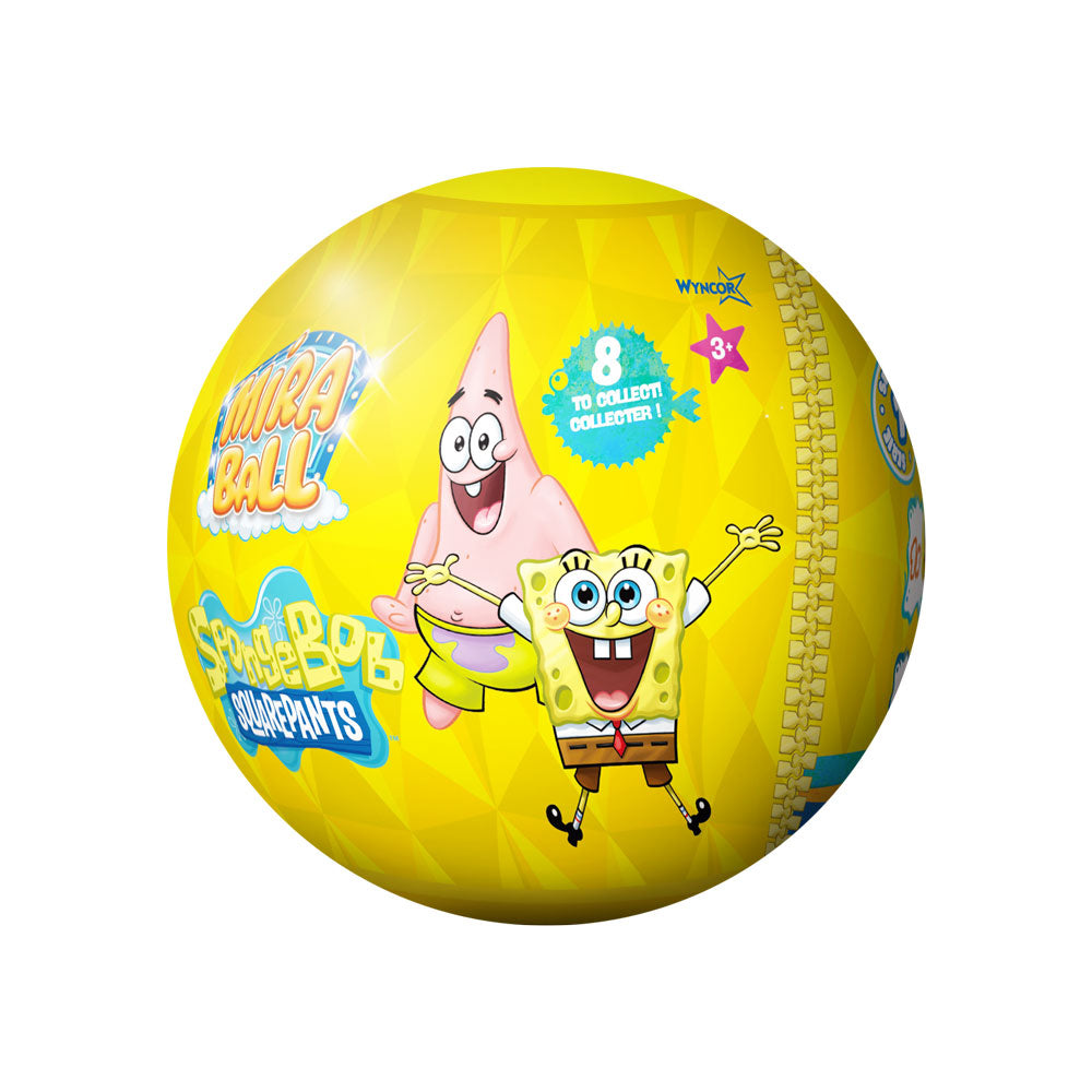 MIRABALL SPONGEBOB Топка с плюшена играчка изненада
