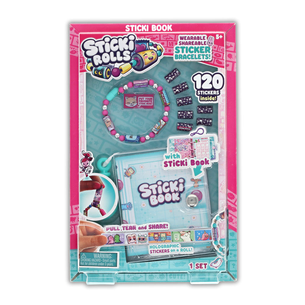 Sticki Rolls Гривна със 120 стикера и албум