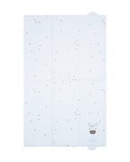 KikkaBoo Сгъваема PVC подложка за повиване 50x80 см Stripy Friends