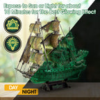CubicFun Пъзел 3D кораб Flying Dutchman 360ч. Glow in the dark