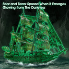 CubicFun Пъзел 3D кораб Flying Dutchman 360ч. Glow in the dark