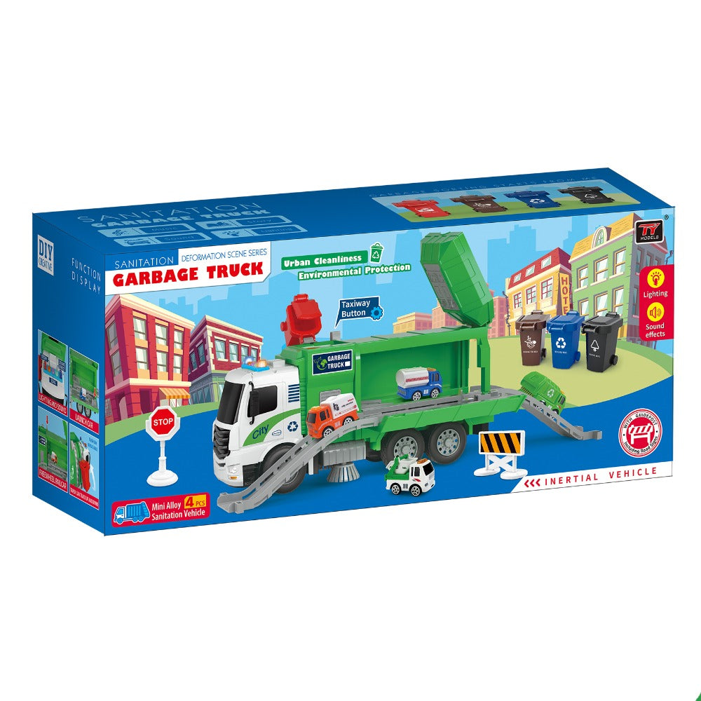 GARBAGE TRUCK Боклуджийски камион с писта