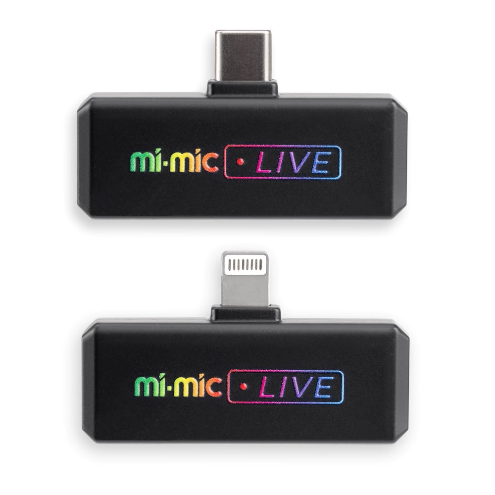 WB Безжичен Portable микрофон с LED Лампа MI-MIC
