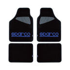 Стелки мокет SPC1901A Sparco Черни-Сини 4БР/К-Т