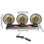 Вентилатор PG376 Троен 12V
