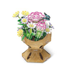 CubicFun Пъзел 3D Flower Bouquet Карамфил 134ч.