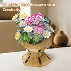 CubicFun Пъзел 3D Flower Bouquet Карамфил 134ч.