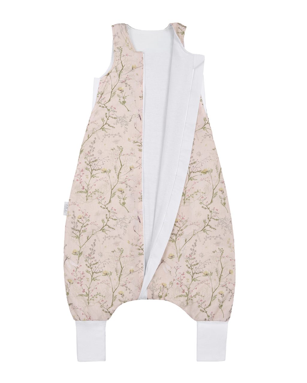 KikkaBoo Зимен спален чувал с крачета 4-5 години Secret Garden Beige