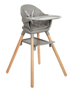KikkaBoo Стол за хранене 6в1 Woody Grey