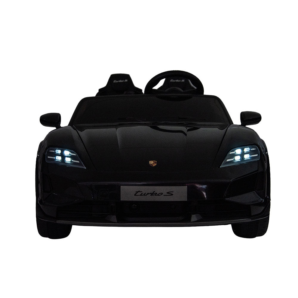 PINGHU Кола Акумулаторна PORSCHE TAYCAN 12V Черна BDM-0988-K