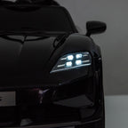 PINGHU Кола Акумулаторна PORSCHE TAYCAN 12V Черна BDM-0988-K