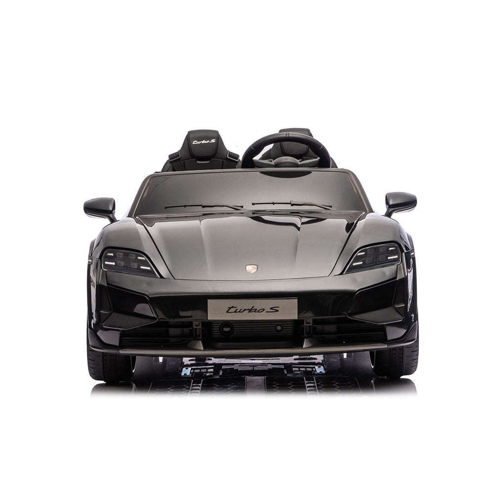 PINGHU Кола Акумулаторна PORSCHE TAYCAN 12V Черна BDM-0988-K