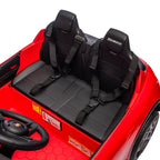 PINGHU Кола Акумулаторна PORSCHE TAYCAN 12V Червена BDM-0988-R
