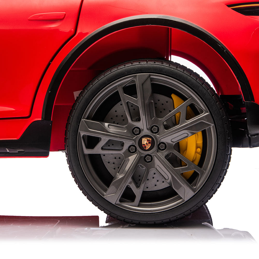 PINGHU Кола Акумулаторна PORSCHE TAYCAN 12V Червена BDM-0988-R