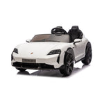 PINGHU Кола Акумулаторна PORSCHE TAYCAN 12V Бяла BDM-0988-W