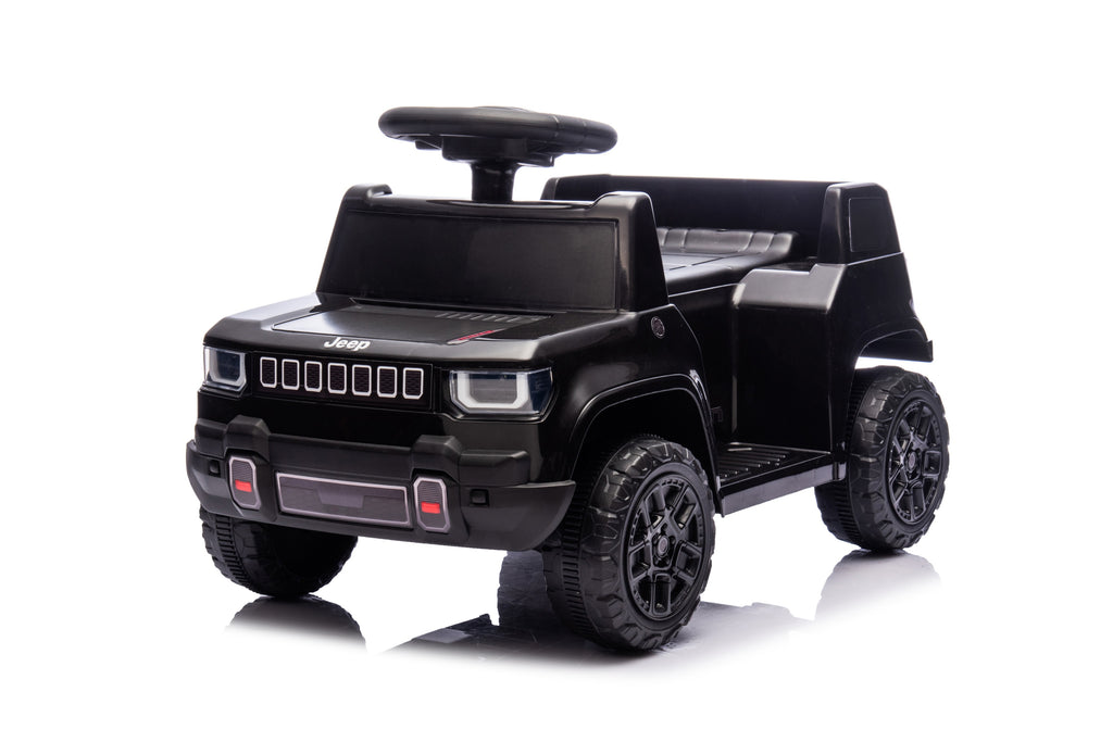 KikkaBoo Акумулаторна кола Licensed Jeep Recon Black