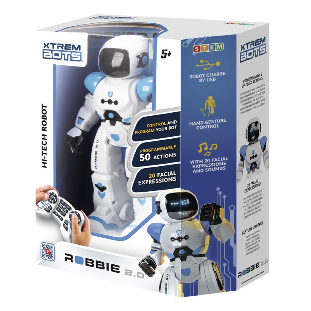 XTREM BOTS Робот ROBBIE 2.0
