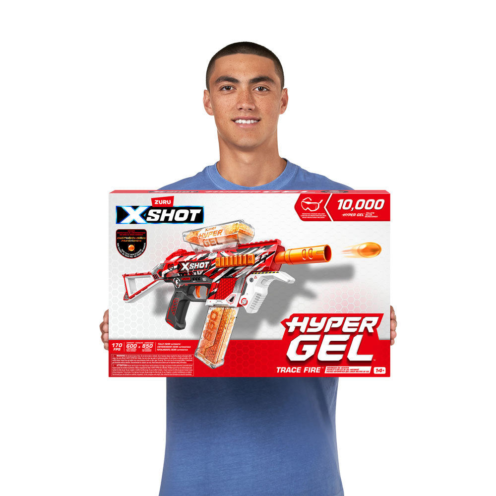 X Shot HYPER GEL Бластер с гел топчета Trace Fire