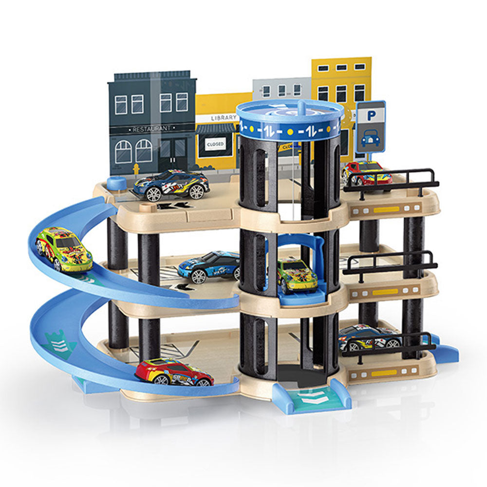 Building Parking Паркинг с 4 коли City